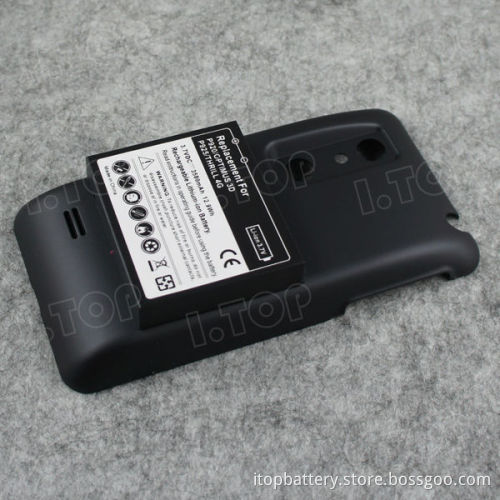 For LG Optimus Optimus 3D P920 Extended battery with back cover For LG P920 Battery 3500mAh